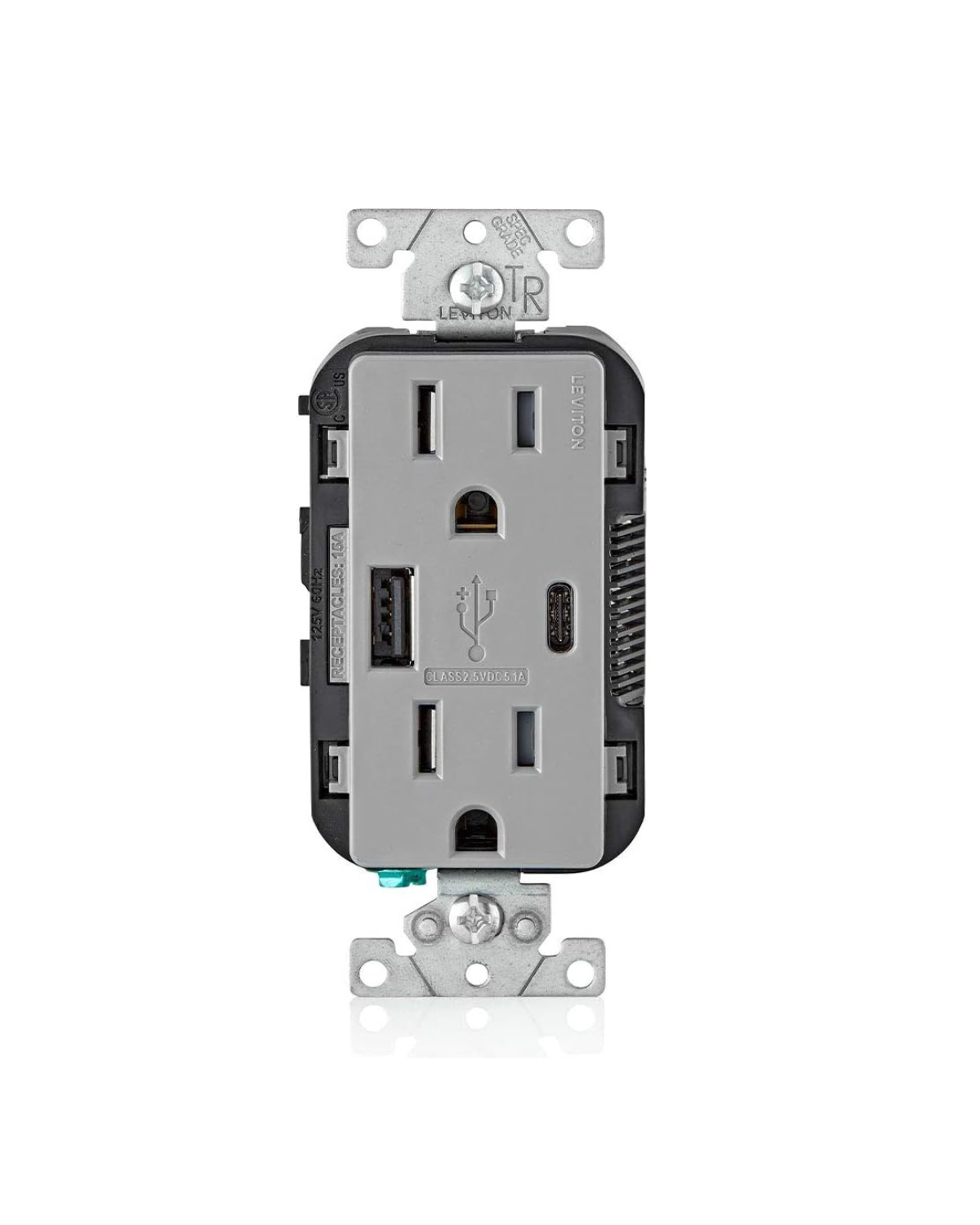 Leviton T5633-W 20A 3-Way Tamper-Resistant Light Switch, Ivory (Pack Of 2)