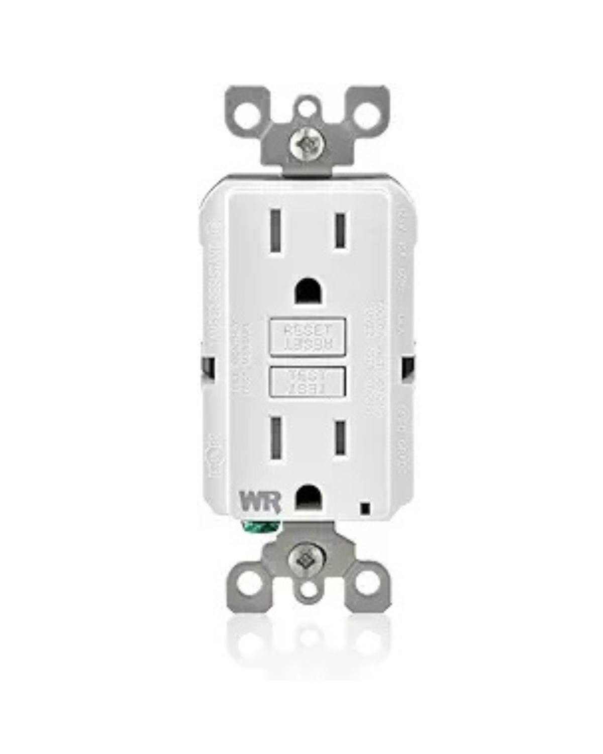 Leviton GFWT1-W 15A Ground Fault Circuit Interrupter (GFCI) Outlet – White (Pack Of 3)