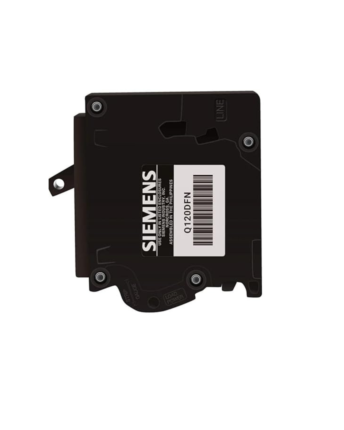 Siemens Q120DFN 20A Single-Pole Dual Function AFCI/GFCI Circuit Breaker – Plug-On Neutral
