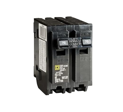 Square D HOM270 70A Double-Pole Circuit Breaker