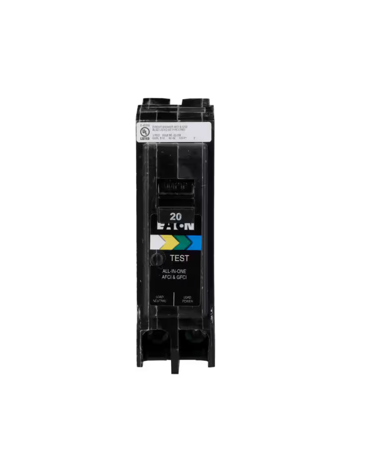 Eaton BRP120A1CS 20A Single-Pole Arc Fault Circuit Breaker (AFCI)