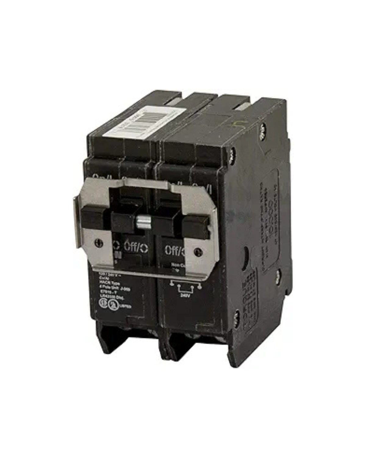 Eaton BQC220220 20A/20A 2-Pole Quad Circuit Breaker