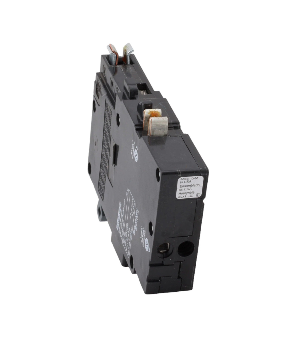 Square D QO115PAF 15A Single-Pole Plug-on Neutral Circuit Breaker