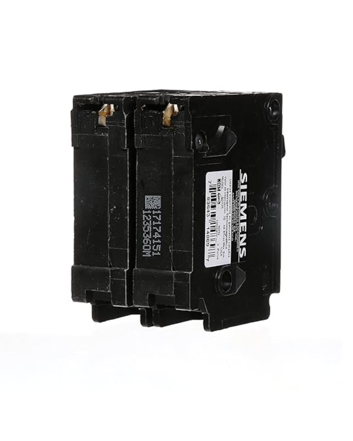 Siemens Q2125 125A Double-Pole Circuit Breaker