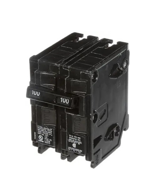 Siemens Q2100 100A Double-Pole Circuit Breaker