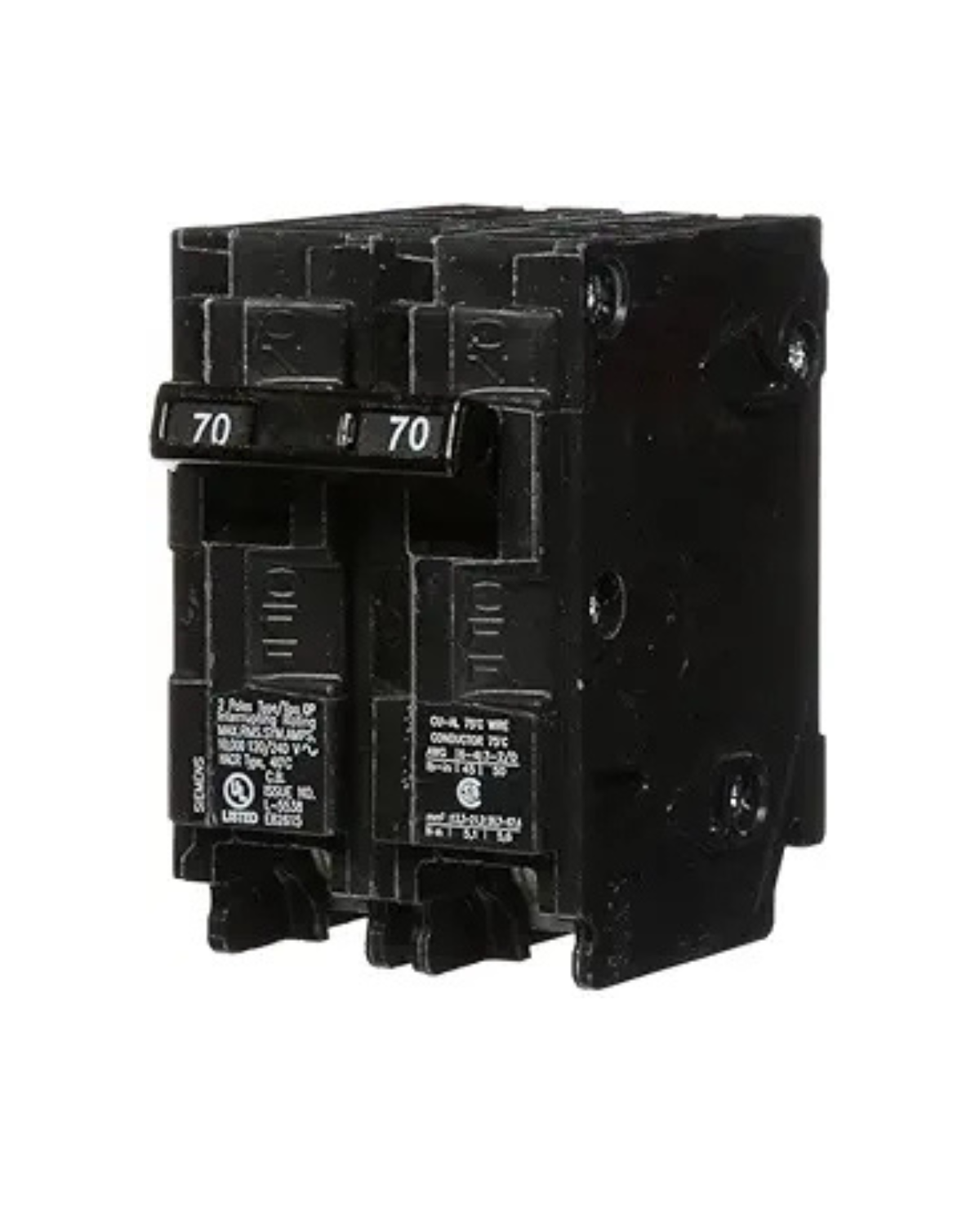 Siemens Q270 70A Double-Pole Circuit Breaker