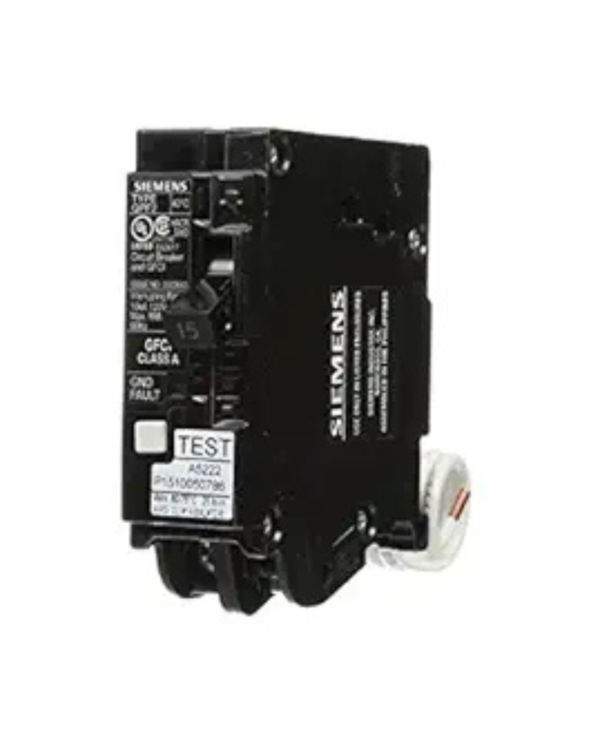 Siemens QF115A 15A Single-Pole AFCI Circuit Breaker