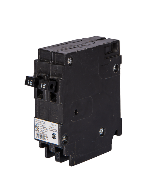 Siemens Q1515U 15A/15A Tandem Circuit Breaker – Single-Pole