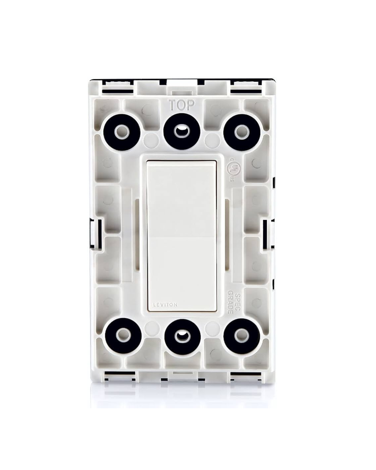 Leviton 5603-W 15A Single-Pole Switch, White, Case of 10