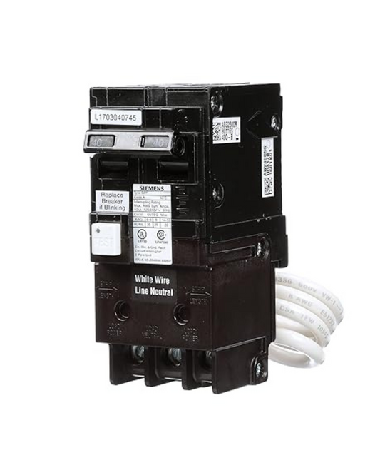 Siemens QF240 40A Double-Pole GFCI Circuit Breaker