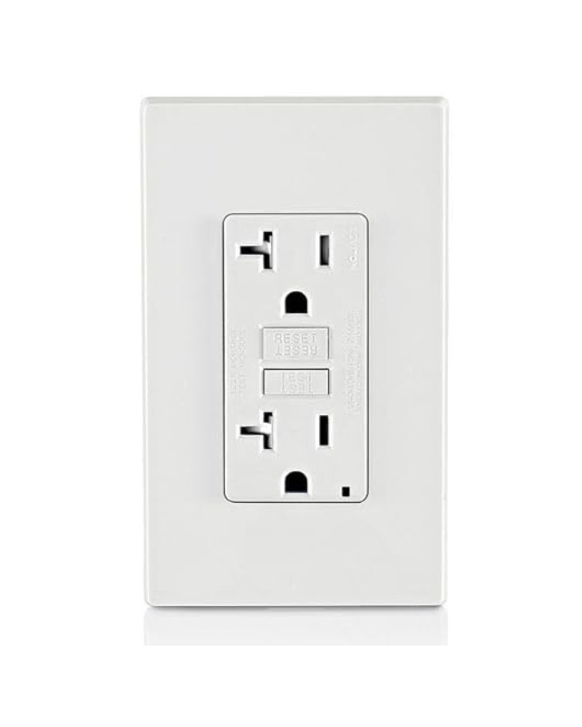 Leviton GFWT2-W 20A SmartlockPro Weather-Resistant GFCI Outlet, White