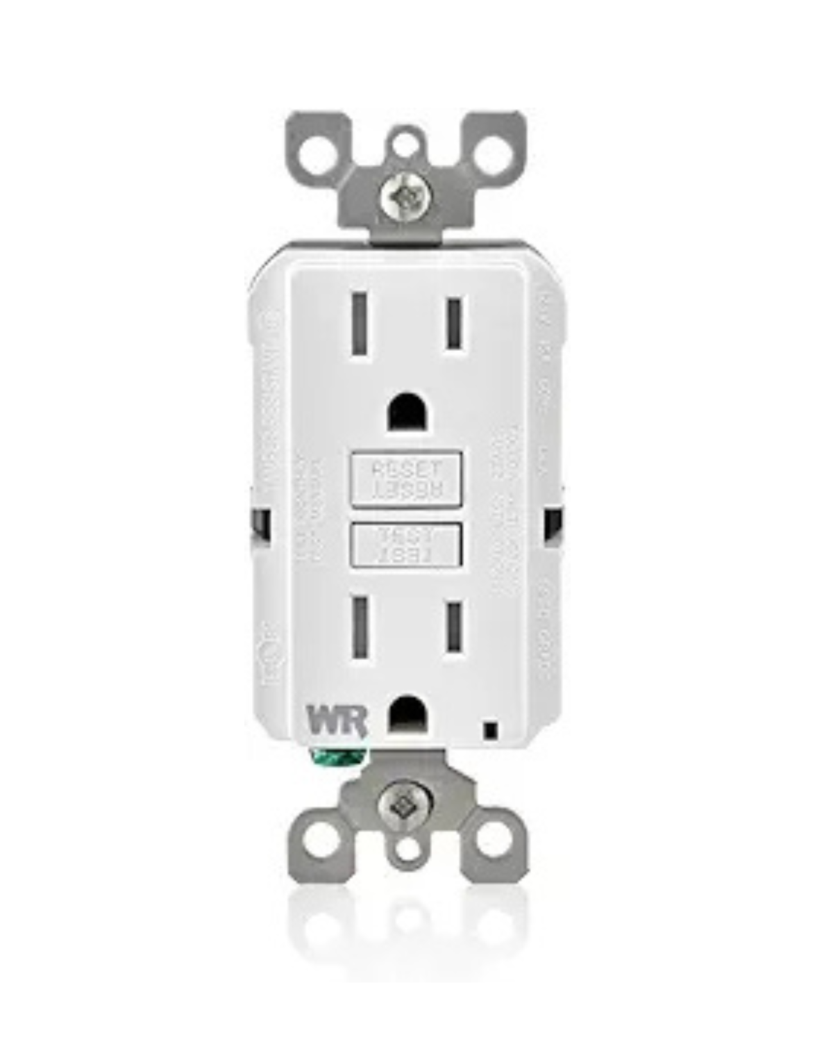 Leviton GFWT1 20A Weather-Resistant GFCI Receptacle with LED Indicator – White