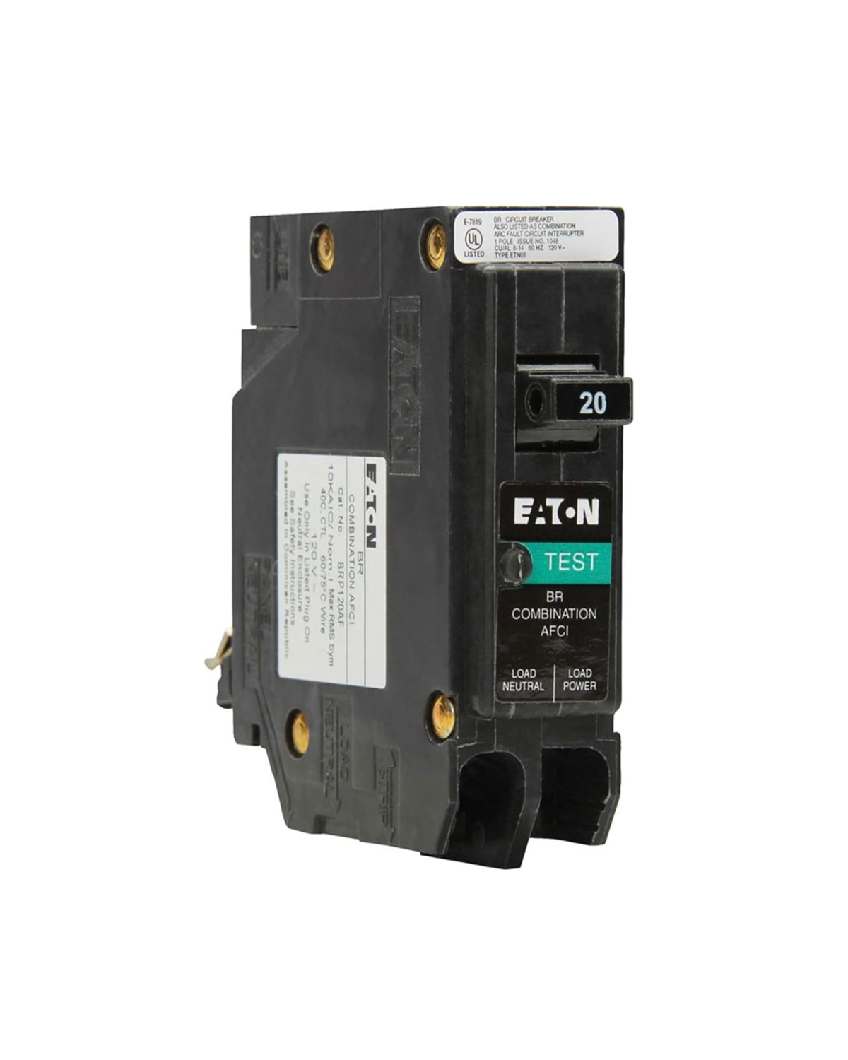 Eaton BRP115AF 15 Amp 1-Pole Arc Fault Circuit Breaker